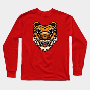 Cool and Funny Tiger Head Long Sleeve T-Shirt